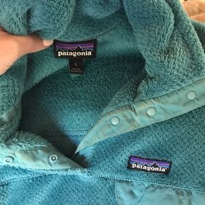 Teal Patagonia Pullover